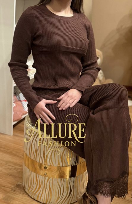 Komplet - AG64373AB - rjava - slika 10