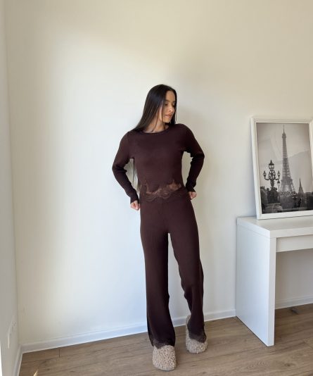 Komplet - AG64373AB - rjava - slika 4